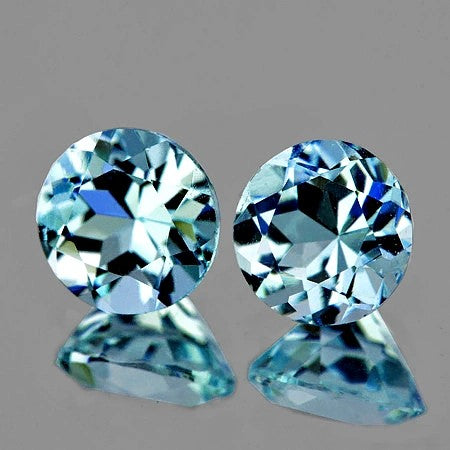 Aquamarine Pair - 0.45CT