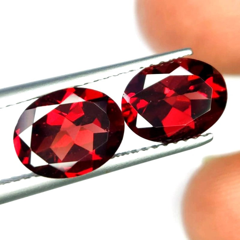 Garnet Pair - 4.14 CT