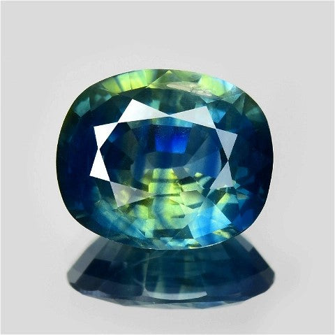 Bi Color/Parti Sapphire - 4.02 CT