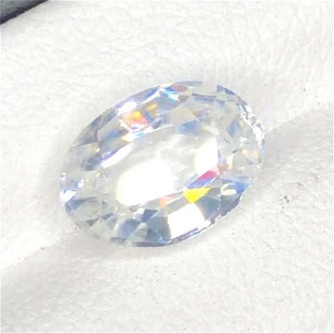 White Zircon - 3.41 CT