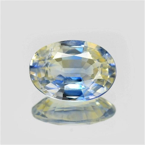 Bi Color/Parti Sapphire - 0.86 CT