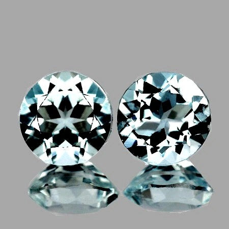 Aquamarine Pair - 1.00 CT