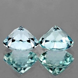 Aquamarine Pair - 1.00 CT