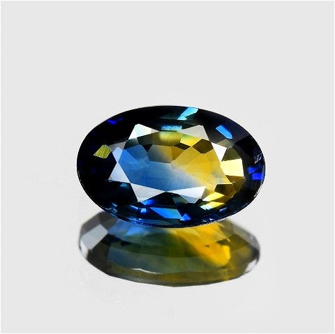 Bi Color/Parti Sapphire - 0.47 CT