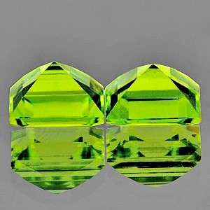 Peridot Pair - 1.39 CT