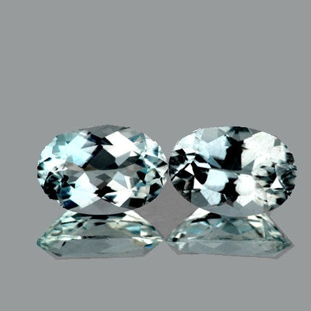 Aquamarine Pair - 1.17 CT