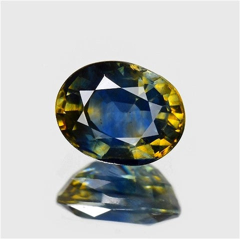 Bi Color/Parti Sapphire - 0.51 CT