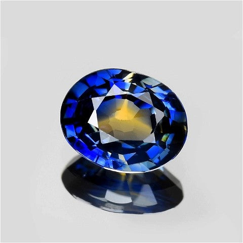 Bi Color/Parti Sapphire - 0.44 CT