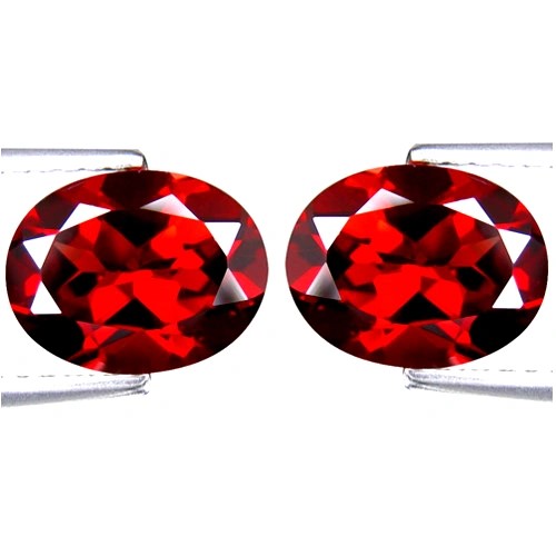 Garnet Pair - 6.26 CT