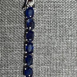 Sapphire Bracelet in Sterling Silver - Jewelry