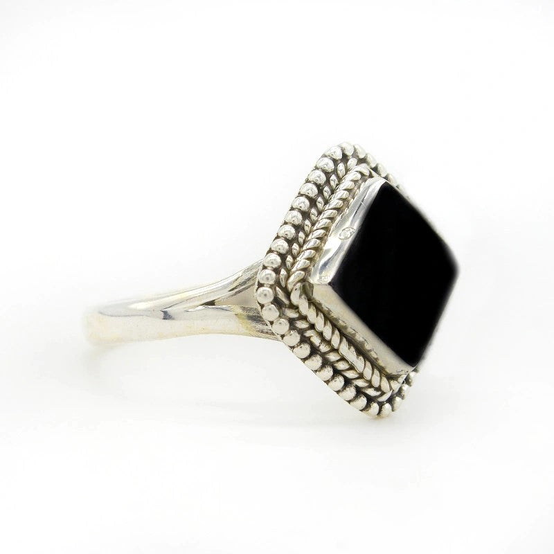 Black Onyx Ring - Jewelry