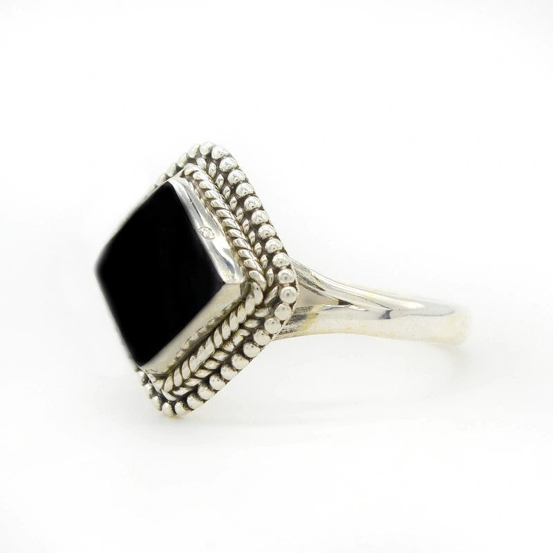 Black Onyx Ring - Jewelry